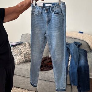 Classic Blue Women's Skinny Jeans Vervet